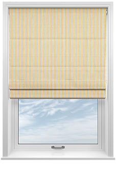 Ravelle Stripe, Honeycomb - Roman Blind